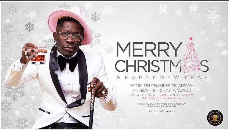shattawalegh's tweet photo. Merry Christmas and a happy New Year to all SM fans worldwide. Thank you for an amazing support throughout the year. It hasn’t been easy, but God saw us all through till today 🙏 
#HajiaBintu #AhodwoLasVegas https://t.co/M3YMMm8tnz