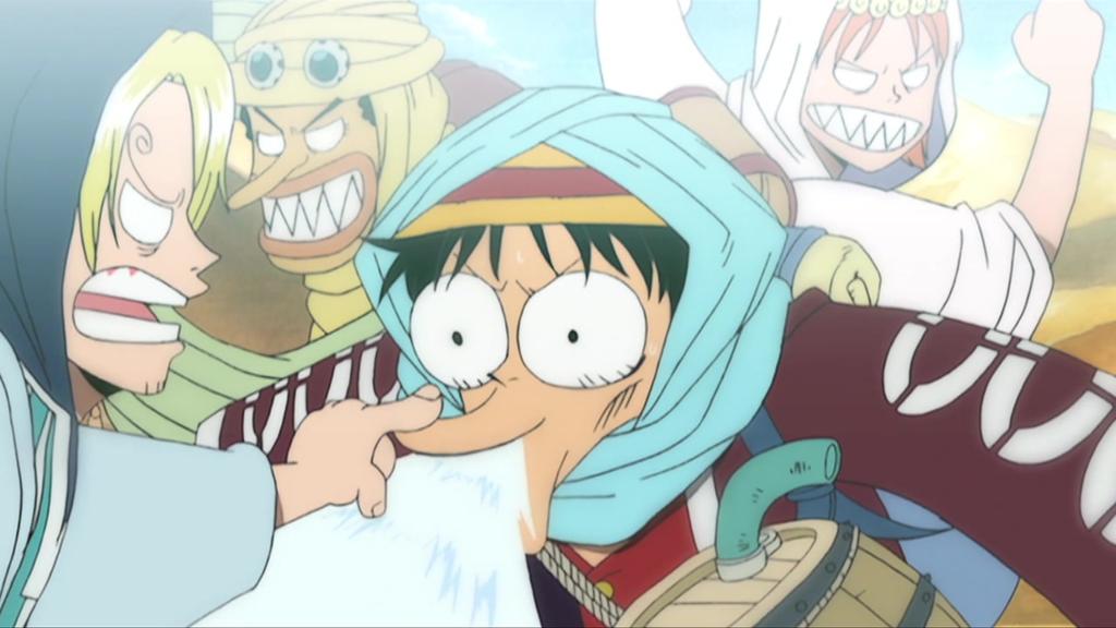 luffy reaction pic; a thread