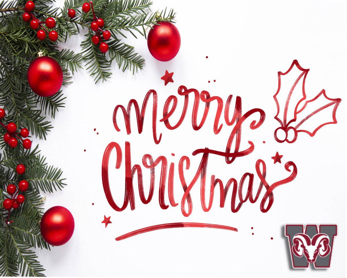 A very Merry Christmas from Westside Football!