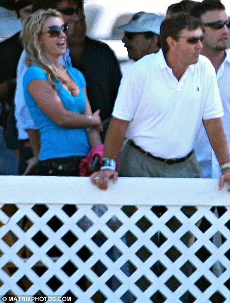 There is a photo of Britney with Blair Berk at a random polo match she attended in 2008 with her father and manager Larry Rudolph, who had just been rehired.  #FreeBritney