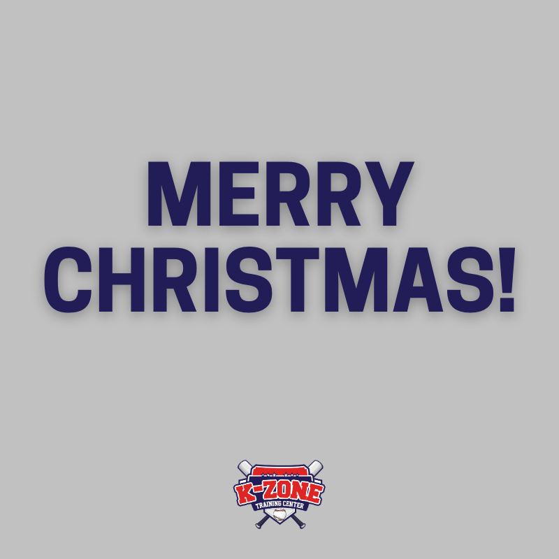 KZoneTraining's tweet photo. To our friends and family - MERRY CHRISTMAS!
.
.
.
#kzonetrainingcenter #battingcages #traintoday #hittingfacility #KZone #baseball #softball https://t.co/DmLyh2Q1wp