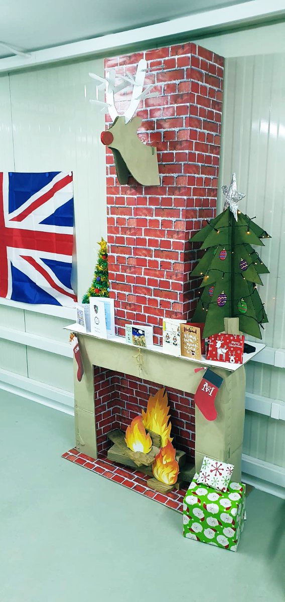 C17UK's tweet photo. Merry Christmas from all of us at @99Sqn! Hereβs a fine example of how some ingenuity, a printer and some recycled cardboard can be used to great festive effect when deployed on operations overseas!
π¦ππ¬π§
#99Sqn #C17 #EachTenacious #BritishHumour #MerryChristmas https://t.co/LuYH1Spgof