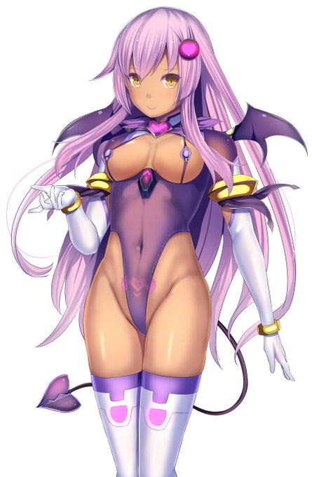 悪堕ち女神・ダークパープルシスター 