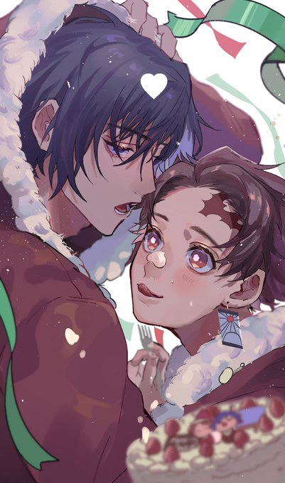 ヌカコソポワ🐡さんがTwitterに投稿した竈門炭治郎(鬼滅の刃)のイラスト。