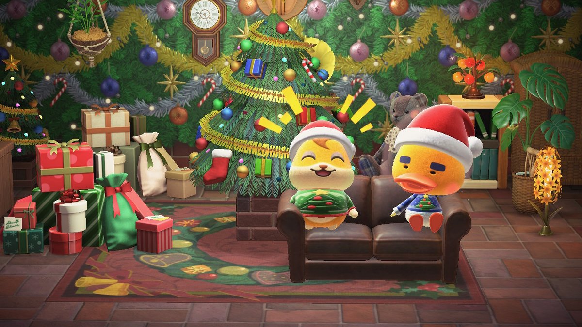 pin_nym's tweet photo. はむくん&amp;りちゃ
ちっちゃくてかわいい

 #どうぶつの森 #AnimalCrossing #ACNH #NintendoSwitch https://t.co/4YOxhhvQIL