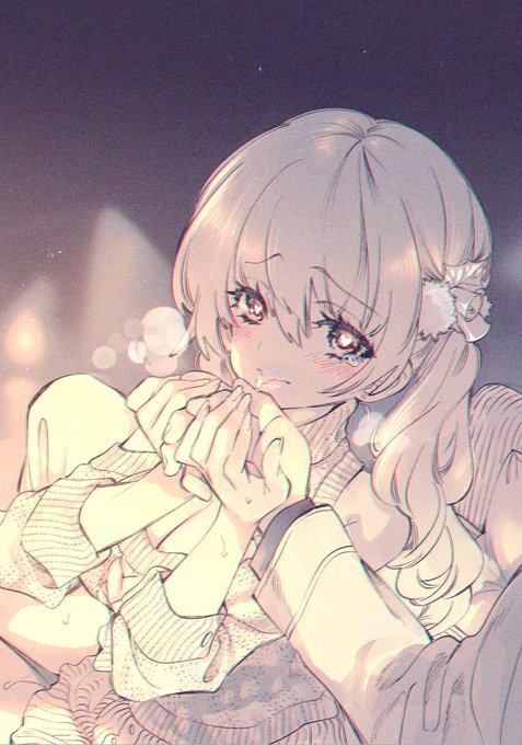 家に着いたら真っ先に温めてくれる彼女🎄 