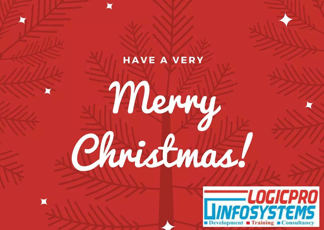 LogicProInfoSys's tweet image. LogicPro InfoSystems wishes Merry Christmas to everyone :)
#Christmas2020 #Lucknow #softwaretraining #ChristmasGreetings