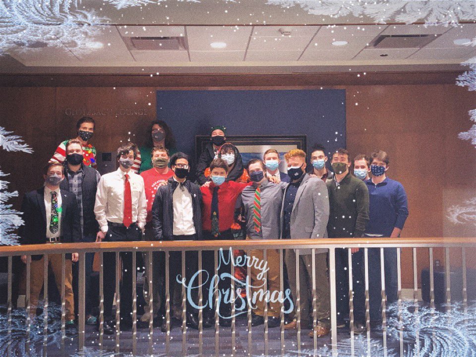Happy Holidays and Merry Christmas from the gentlemen of Kappa Sigma: Gamma-Nu!🎄❄️🎁