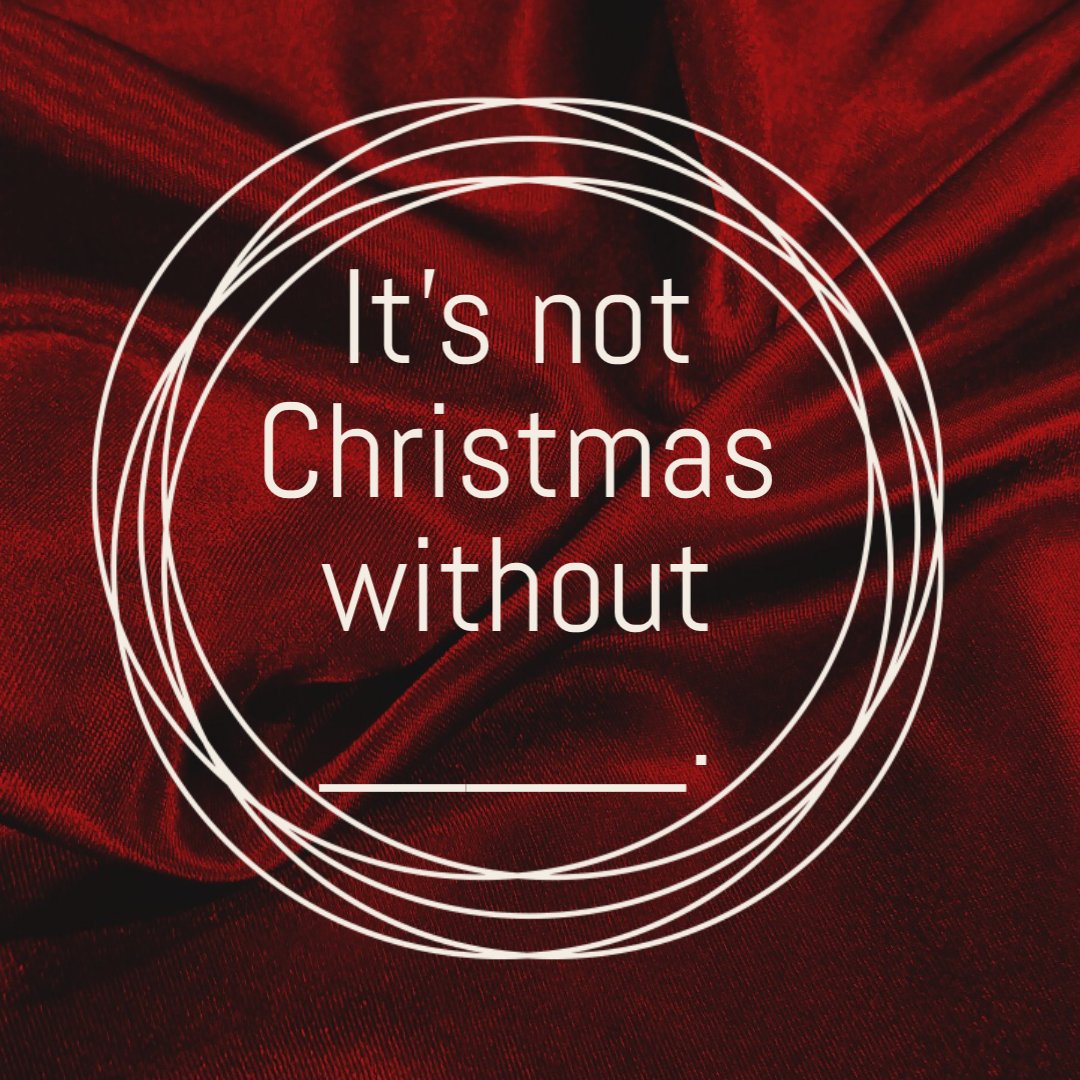 PledgePM's tweet photo. It’s not Christmas without ———-. #merrychristmas #happyholidays https://t.co/PK9KUf1Gh1