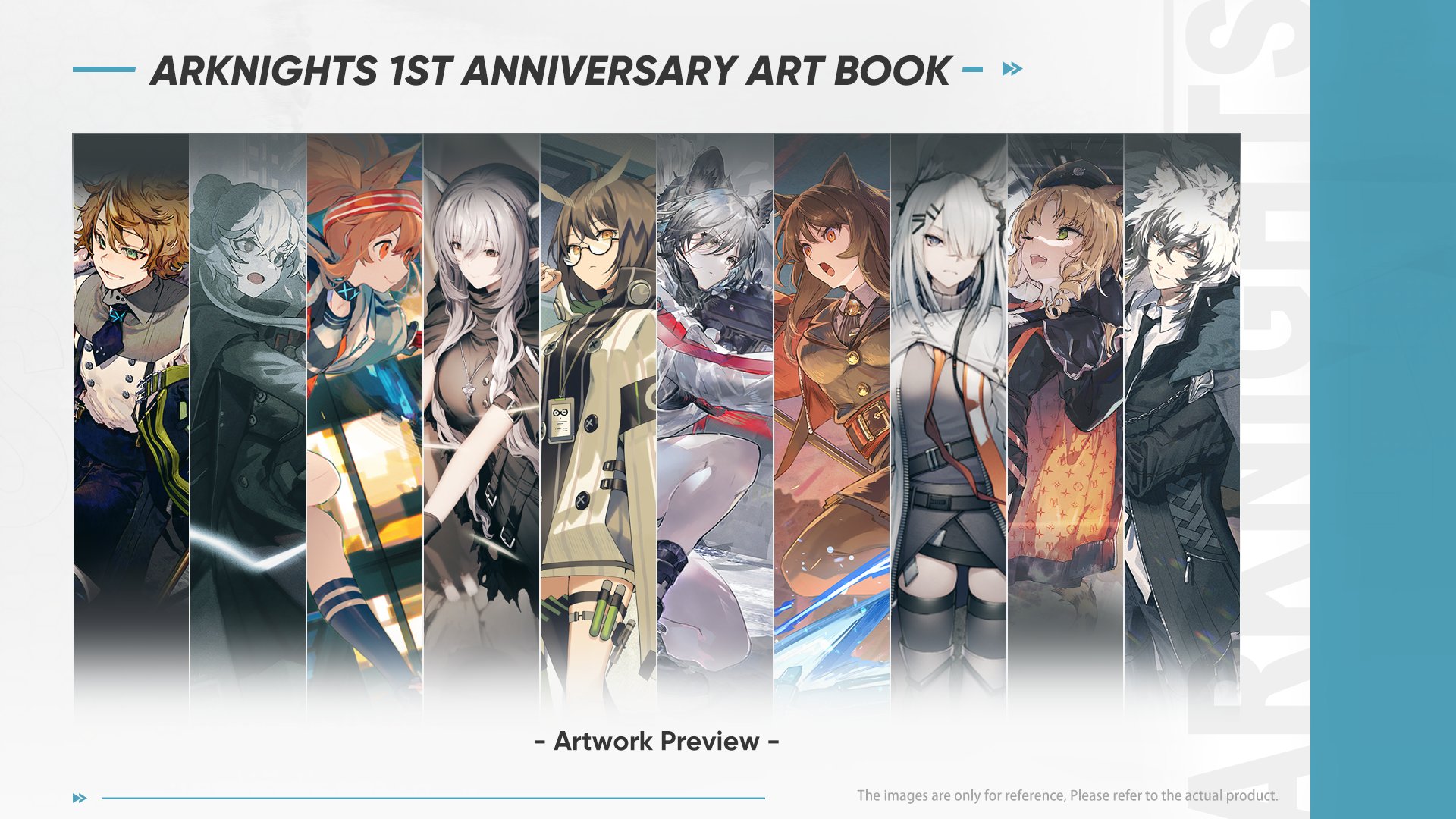【ARKNIGHTS】1ST ANNIVERSARY ILLUSTRATION Arknights | 1st Anniversary Illustration Collection – Yostar
