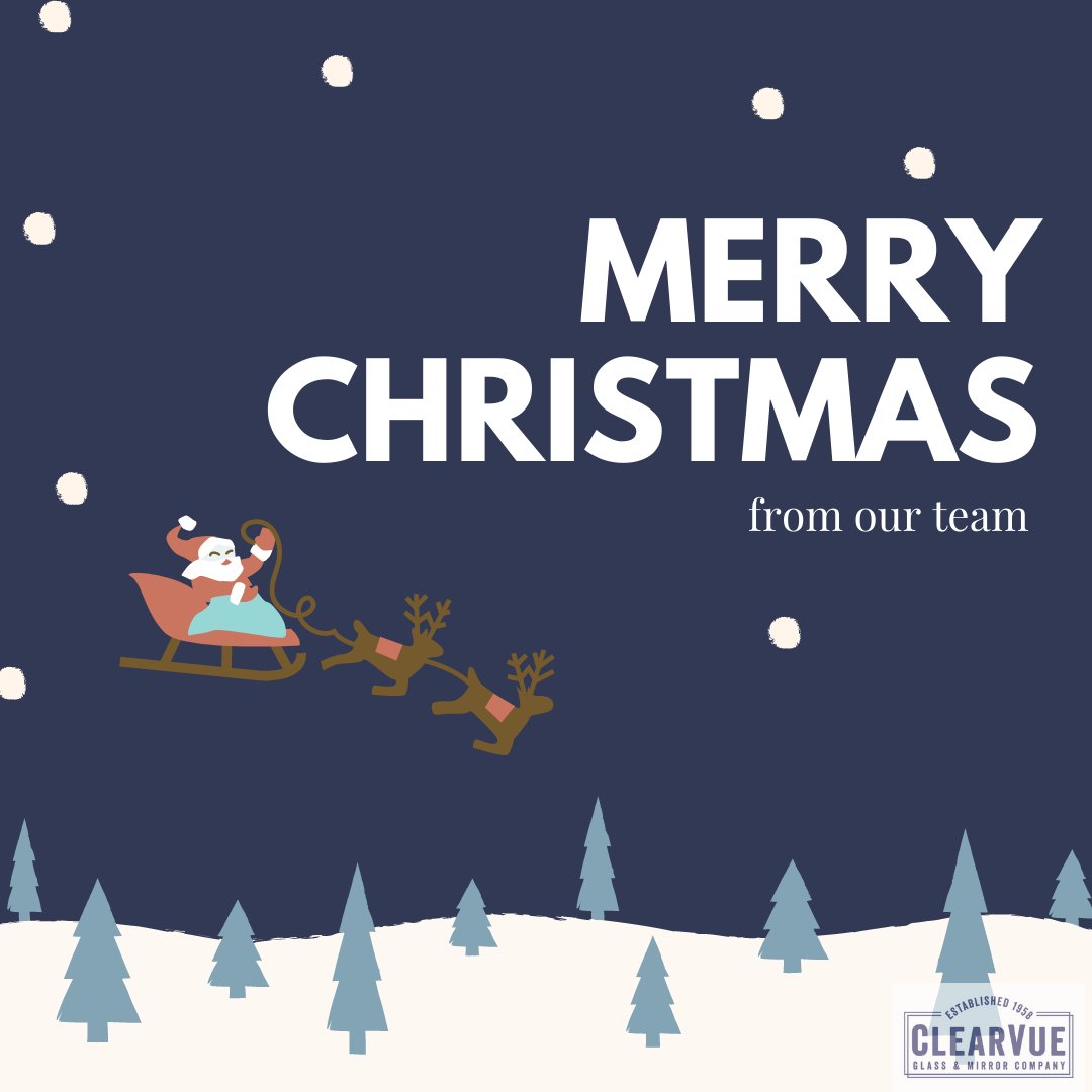 ChrisSi05161756's tweet image. Merry Christmas from everyone here at ClearVue!
#glasscompany #mirrorcompany #residentialglass #residentialmirror #commericalglass #commericalmirror #clearvueglass #clearvue