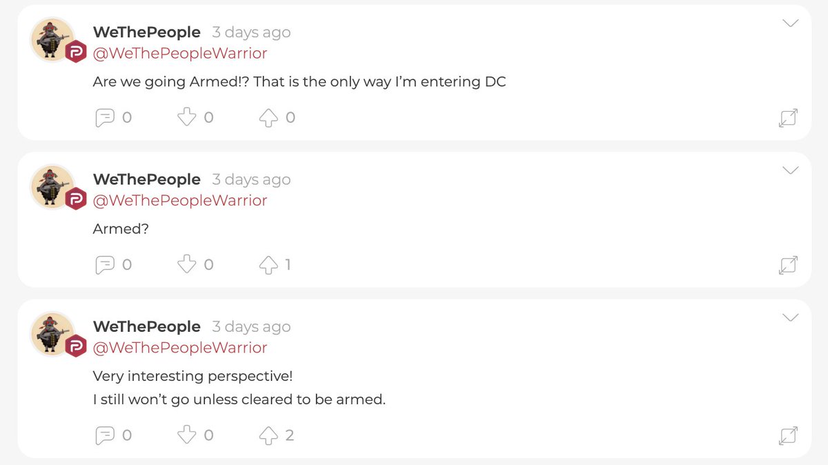 deputy hoffman isn't interested in marching in DC (& not JUST because he can't take his gun) - he wants patriots to storm the homes of their local liberal judges & politicians to "remove them."