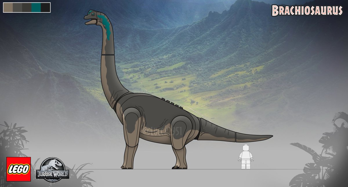 lego jurassic world brachiosaurus set