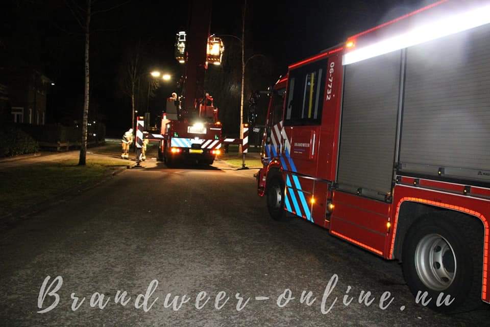 Melding brandweer Waltersingel Apeldoorn