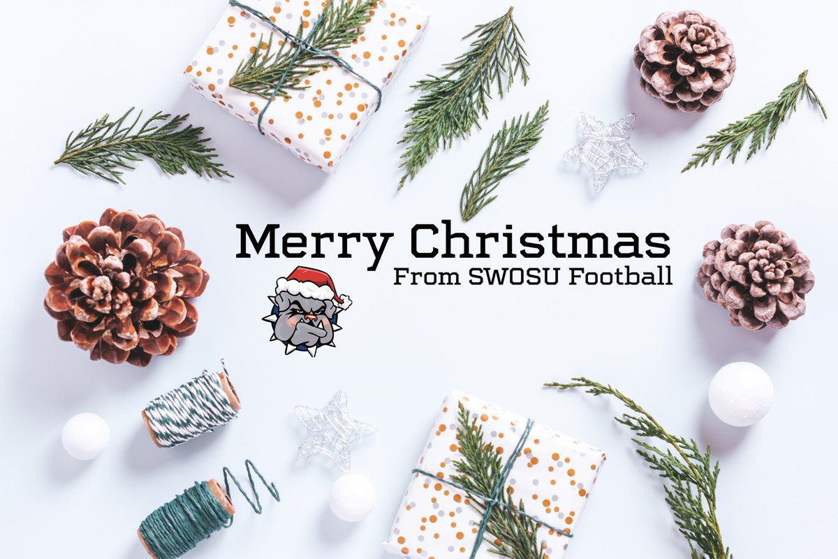 Merry Christmas to everyone at SWOSU and everyone have a blessed day <a href="/CoachGalloM/">Michael Gallo</a> <a href="/SWOSUFootball/">SWOSU Football</a>