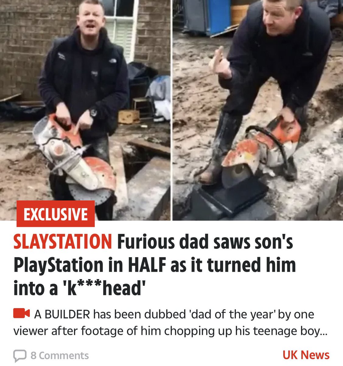 Another “Exclusive” from The Sun.  a story 2 years old 😂 #thesun #fakenews