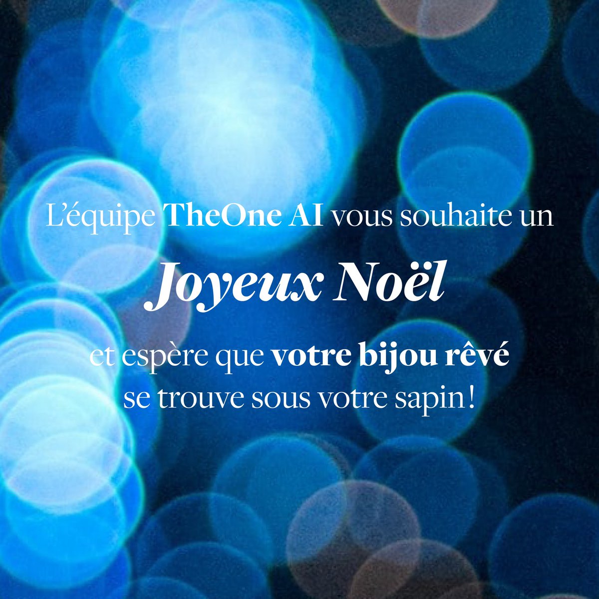 theoneaivendome's tweet image. TheOne AI vous souhaite de très bonnes fêtes de fin d’année. Nous espérons que vous serez conquis par vos cadeaux !
#TheOneAI #AIssistant #VisualMatch #JoyeuxNoel #MerryChristmas #ChristamsGift #CadeauxDeNoël