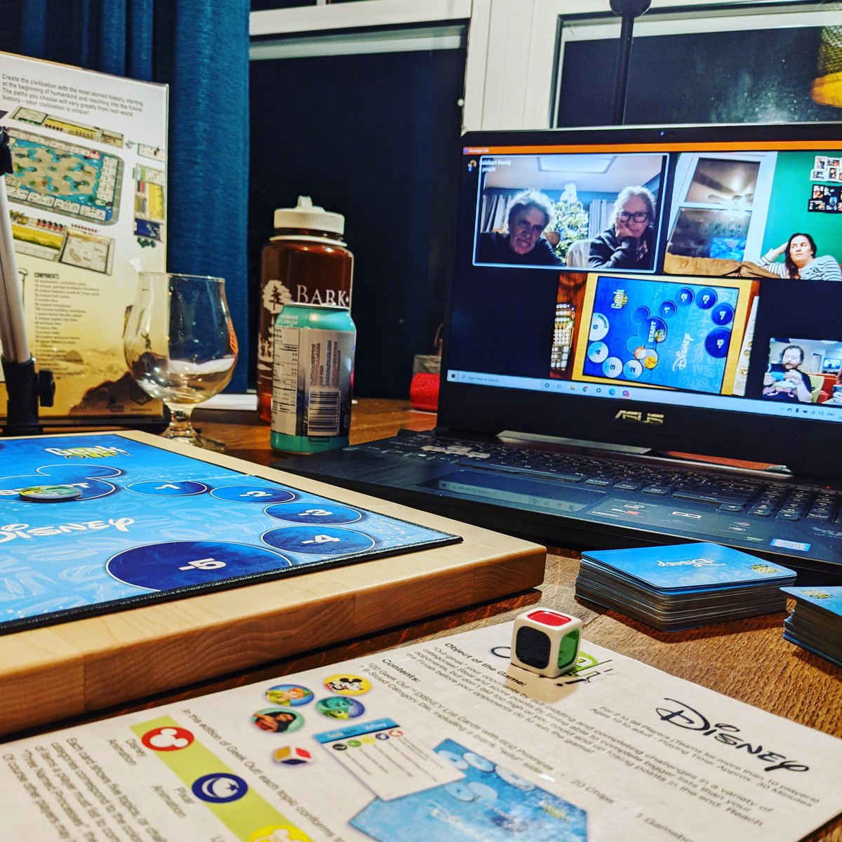 Our Christmas this year may not be what we're used to, but we found a way to connect virtually to exchange gifts, eat together, and, of course, play some games.

From our family to yours, Merry Christmas and Happy Holidays! Hope everyone found some games under the tree.