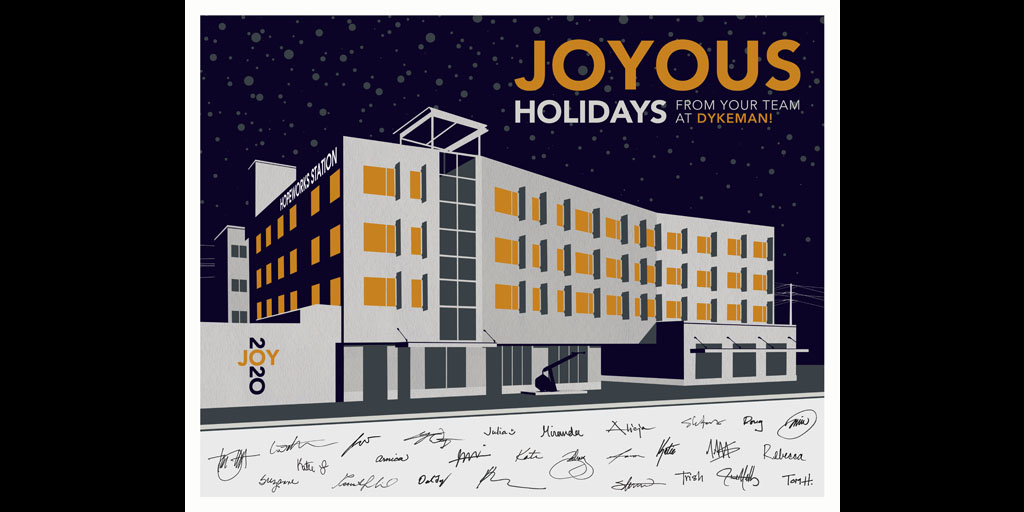 Happy Holidays from Dykeman! ☃️