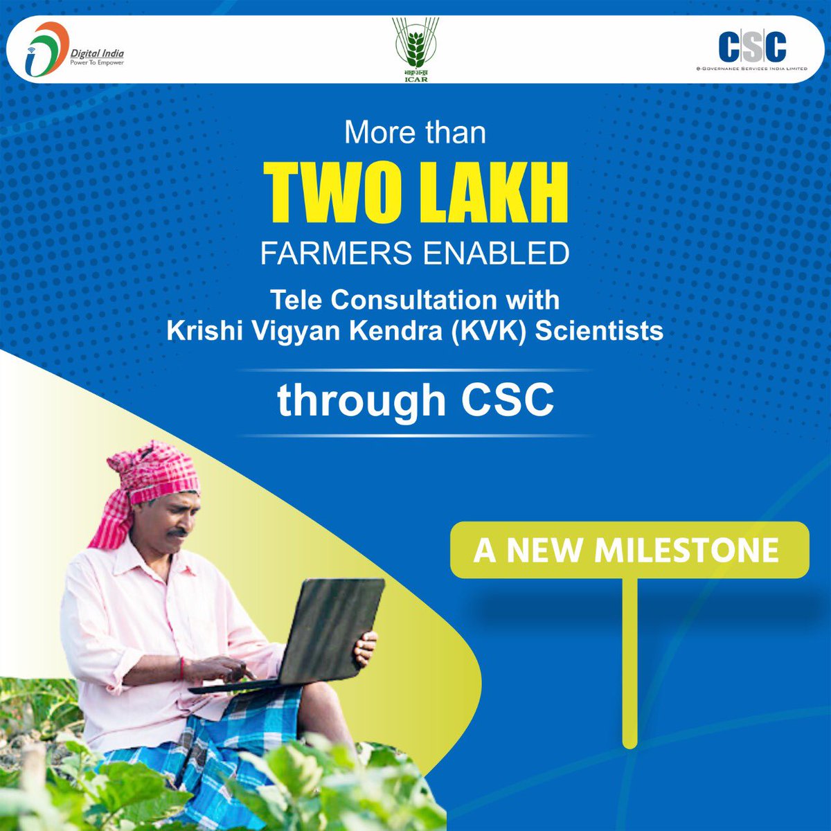 CSC helping farmers through tele consultation