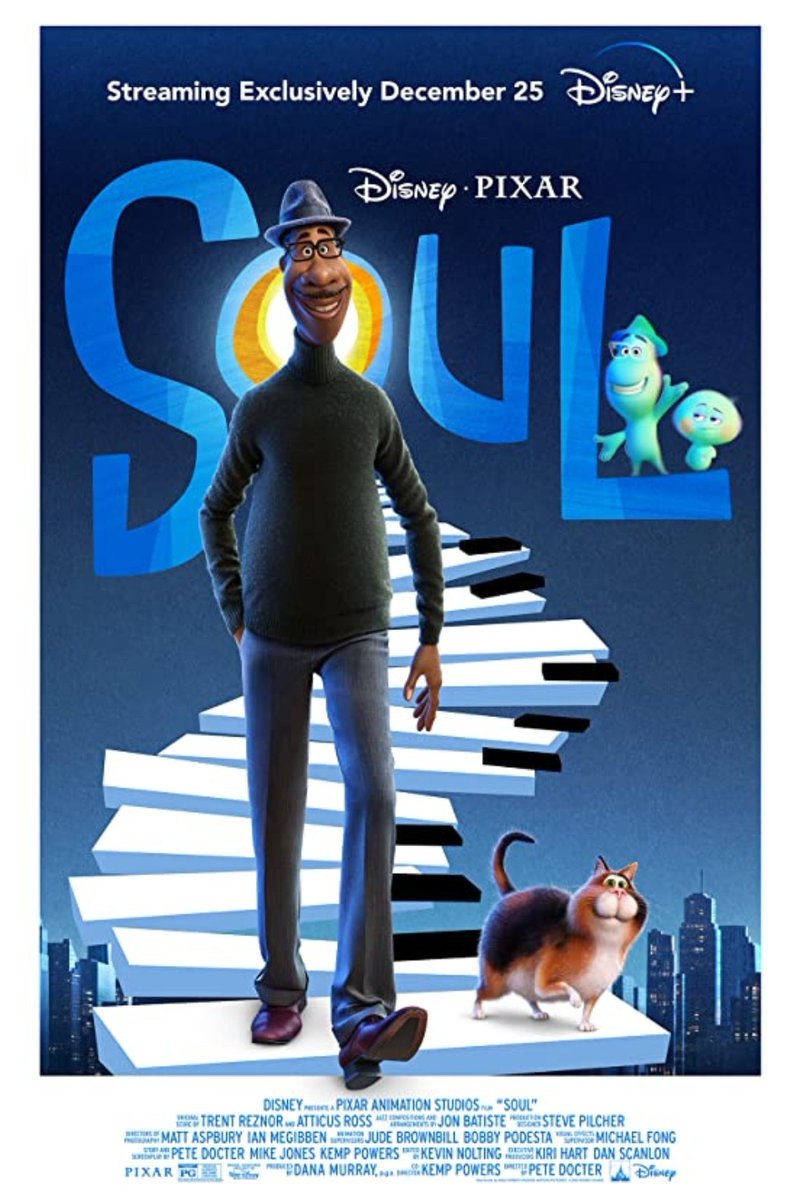 VeraciousView's tweet image. A lively film about the meaning of life. Kudos 💯 to writers &amp;amp; creators for their beautiful imagination and the way they potray the after life world. A beautiful movie which is a much watch. 
8/10
@DisneyPlusHS
@disneyplus
@PixarSoul
@Pixar
#SoulMovie
#SoulReview