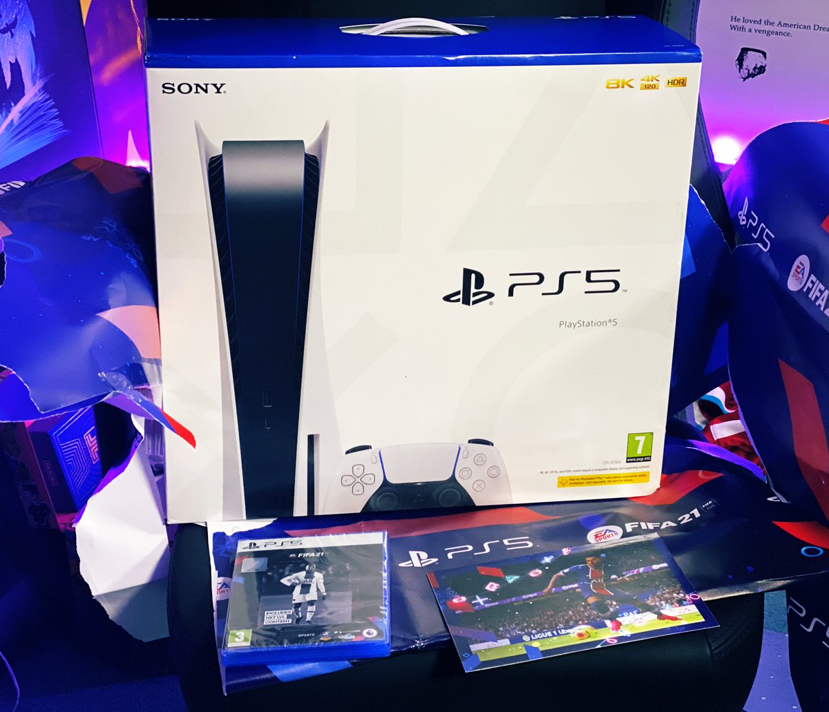 bateson87 (@bateson87) on Twitter photo 🎁 G I V E A W A Y 🎁
For your chance to win this #PS5 RT and FOLLOW me 😊
Winner chosen January 1st 2021
HUGE thankyou to <a href="/PlayStation/">PlayStation</a> and @EASPORTSFIFA for supplying it to give to one of you! #FIFA21 #PLAYHASNOLIMITS #WINASONE #GIFTED #SponsoredByEA
MERRY CHRISTMAS🎄 🎁 G I V E A W A Y 🎁
For your chance to win this #PS5 RT and FOLLOW me 😊
Winner chosen January 1st 2021
HUGE thankyou to <a href="/PlayStation/">PlayStation</a> and @EASPORTSFIFA for supplying it to give to one of you! #FIFA21 #PLAYHASNOLIMITS #WINASONE #GIFTED #SponsoredByEA
MERRY CHRISTMAS🎄