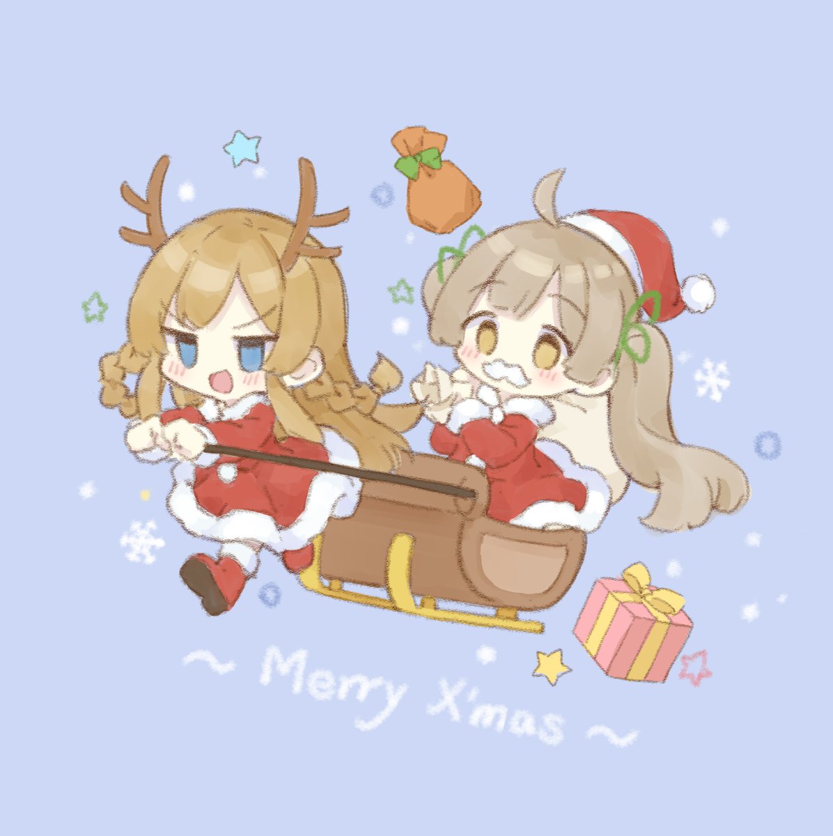 「メリークリスマス! 」|モラモラのイラスト