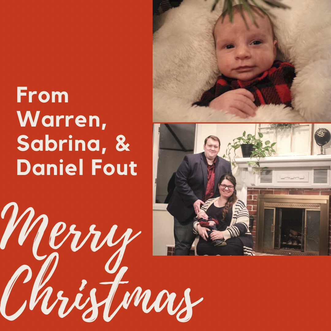 DanielFout's tweet photo. Merry Christmas from our family to yours! https://t.co/sKg2bDYrQa