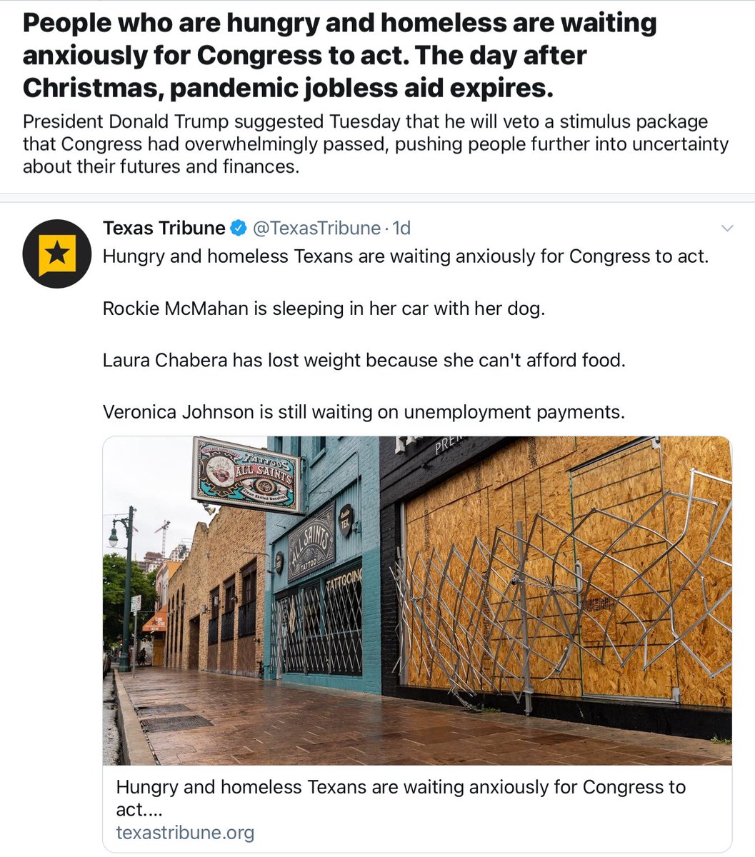 axidentaliberal's tweet photo. @realDonaldTrump So this is Christmas
And what have you done

Americans are starving, homeless, impoverished and dying because of him

Yet trump golfs

And the GOP blocks attempts to give Americans $2,000 in #StimulusChecks

It’s callous. It’s craven.

And we will NEVER forget

#DailyTrumpTip https://t.co/uT7izJSzM0
