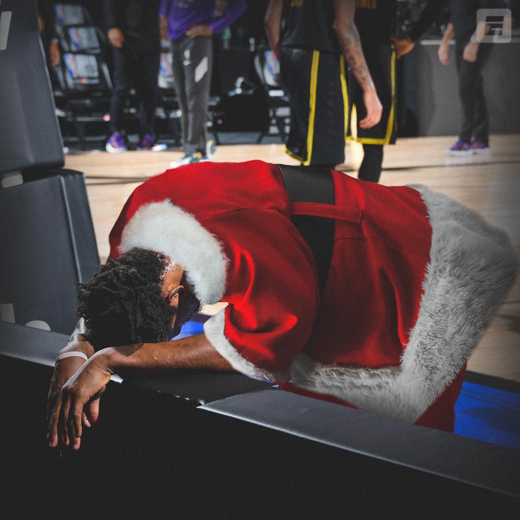 When you just finished delivering presents all night: