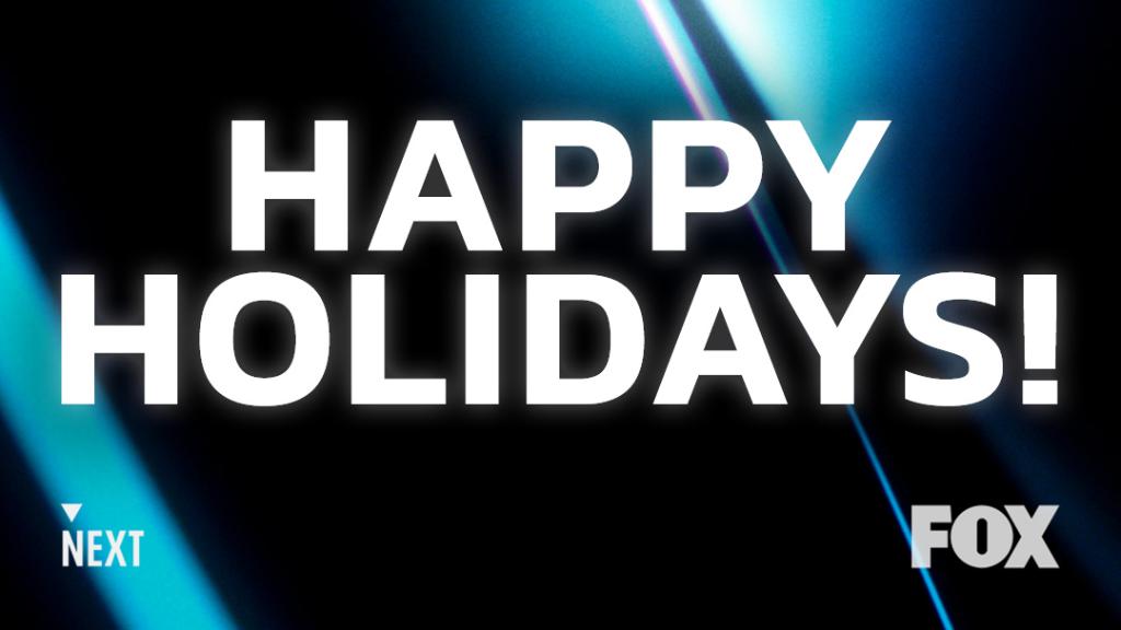 Happy holidays from the world's smartest AI and the rest of the #NEXTonFOX family.