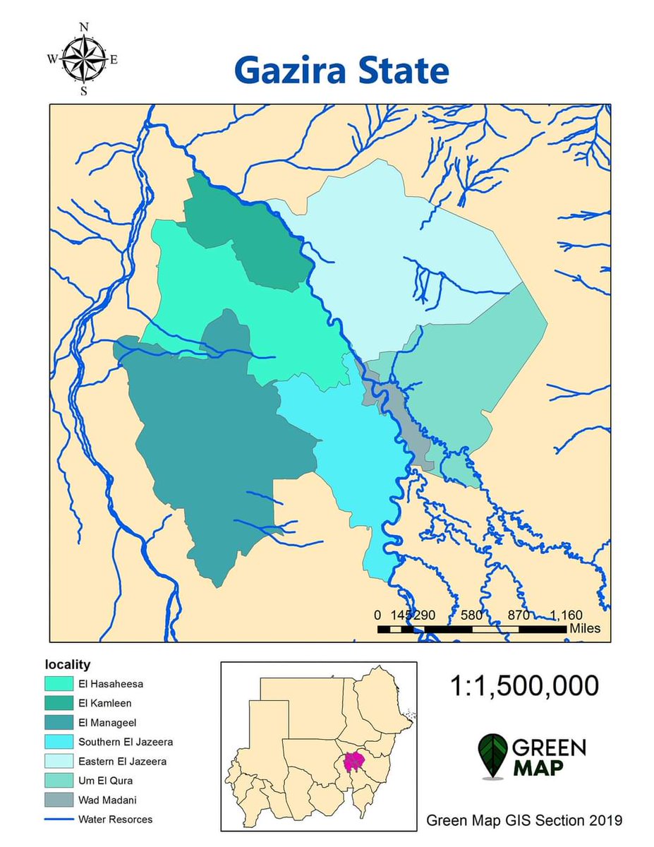 قبل فترة بدينا <a href="/GreenMapsd/">Green Map | خريطة السودان الزراعية</a> 
الفكرة اساسا بدت بعد اتخرجت من هندسة مساحة(GIS) وقررت اني ح امشي ازرع بما ان الزراعة هي اكتر شي بحبه واساسا ابوي عنده مزرعة .. 
كنت عايزة ازرع عباد شمس و بقيت بسأل وين احسن مكان يتزرع فيه
ما لقيت زول يجاوب على السؤال ده 
#الانتاج_الزراعي_اساس_النهضة