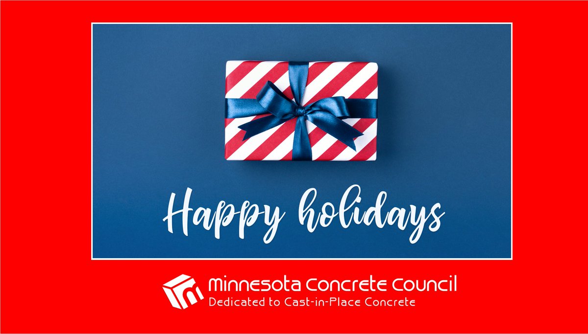 MNConcCouncil's tweet photo. The Minnesota Concrete Council wishes you and your family a wonderful Holiday Season. #HappyHolidays #TooManyCookies #HolidayCheer https://t.co/kkc6KNuSdE