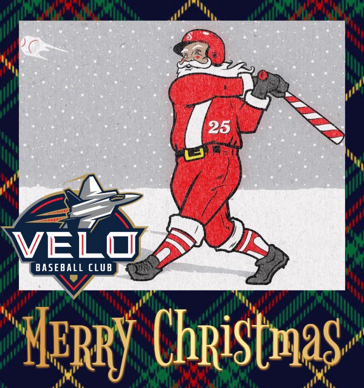 canesmidsouth's tweet photo. Merry Christmas! We hope everyone has a wonderful and safe holiday season! #VeloBaseball #MerryChristmas #PlayWithVelo #DeVELOpWithVELO #velo #baseball https://t.co/BjLy13g9c6