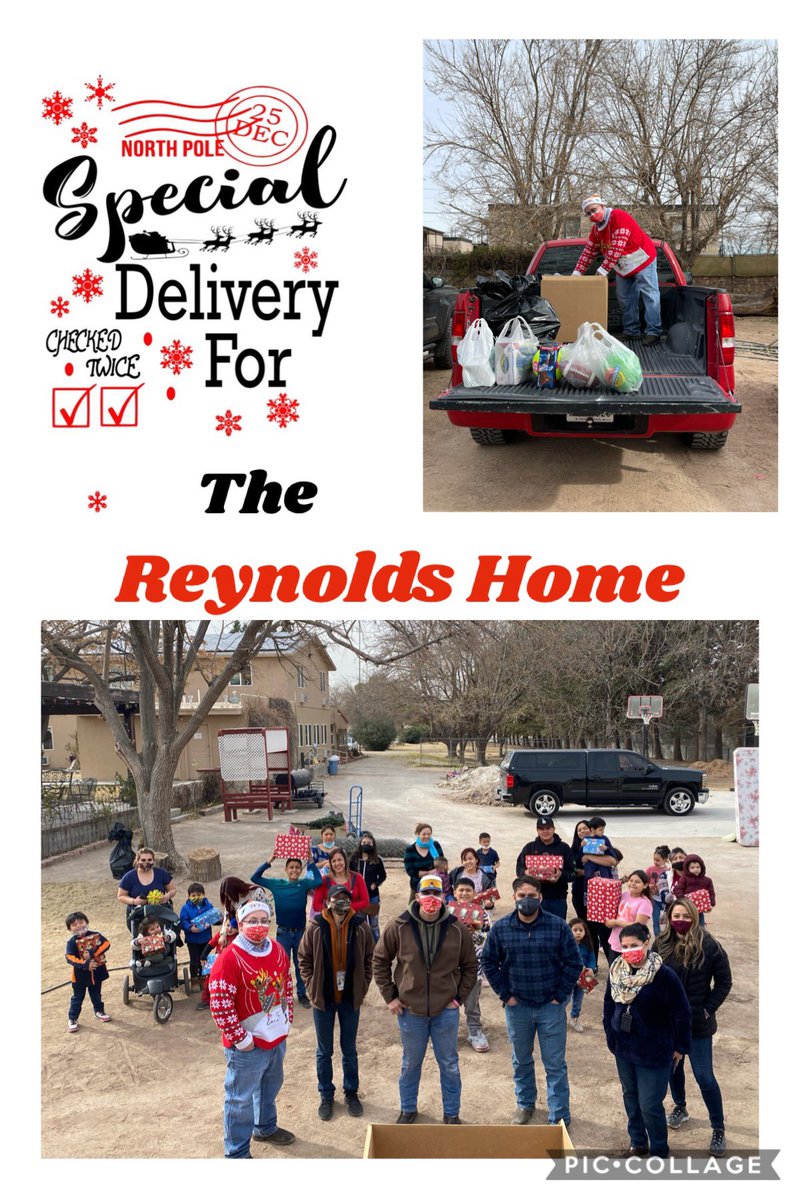 Special thank you to all who donated to help make this a Special Christmas Eve for the children @reynoldshome seeing the kids smiles...priceless! Thank you <a href="/VistaMarket/">Vista Supermarkets</a> for providing dinner and stocking their pantry🤎 #ProudUPSer <a href="/san1vnk/">Vic Kilby</a> @RRWestOps <a href="/R_U_D_Y__V/">RudyV</a> <a href="/westtxdivision/">West Texas</a>