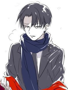 TourmentedHeart's tweet image. He bought matching scarfs for him and Eren for Christmas this year. He has more gifts planned. But this will have to Eren over till then. 

{ @Cadet_Jaeger }