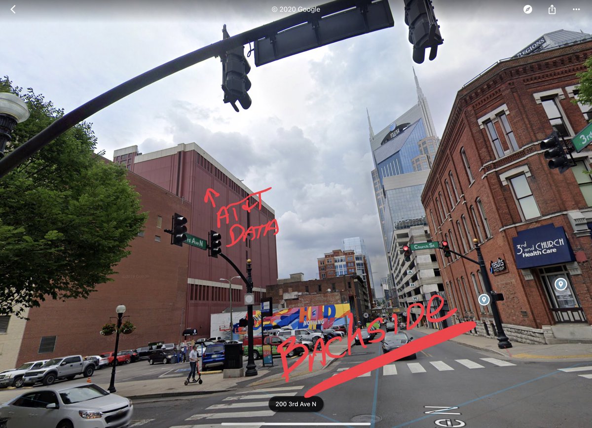 More Google images of Data Center.  #Nashvilleexplosion  #Nashville