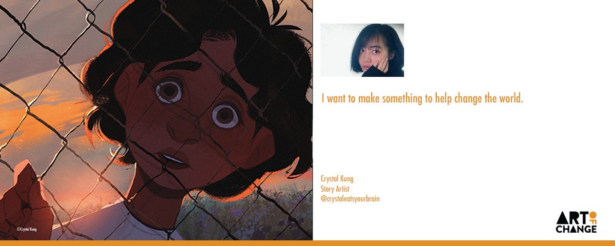 ArtofChange2020's tweet photo. Crystal Kung is one of the many artists creating #ArtofChange2020 in support of Black lives. Help make it a reality - support our Kickstarter at https://t.co/MVomnr6mpF
#goodcause #goodcauses #artistsunite4blacklives #bookproject #animation #illustration #fineart #artistsunite https://t.co/X7bJSSkZdB