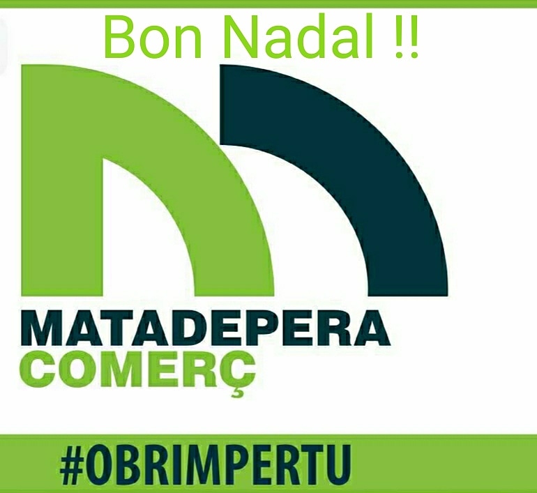matadeperacom's tweet photo. Desde l'Associació de Comerciants de Matadepera us desitgem a tots un molt feliç Nadal!! #comerçmatadepera #obrimpertu #BonNadal #proximitat #poble https://t.co/sdIReyadzO