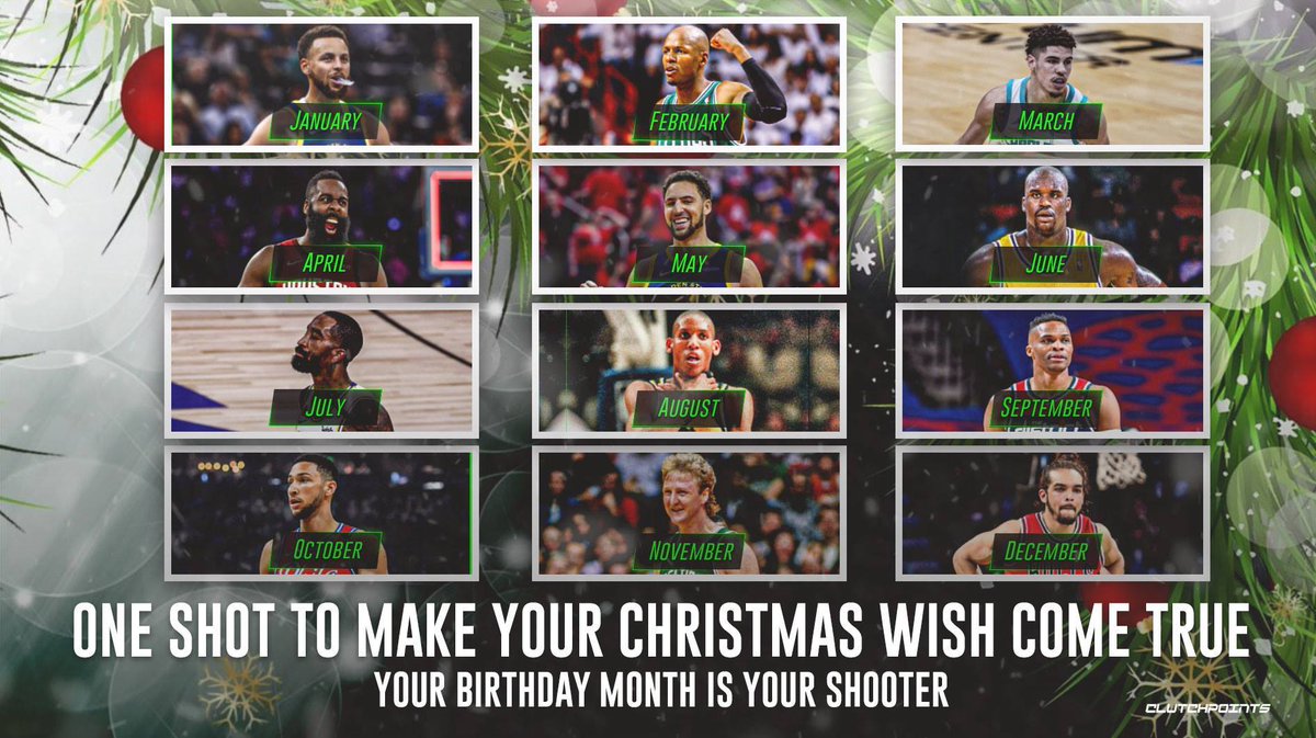 ClutchPoints's tweet photo. How (un)lucky are you this Christmas? 😅 https://t.co/VAhIDatMwB