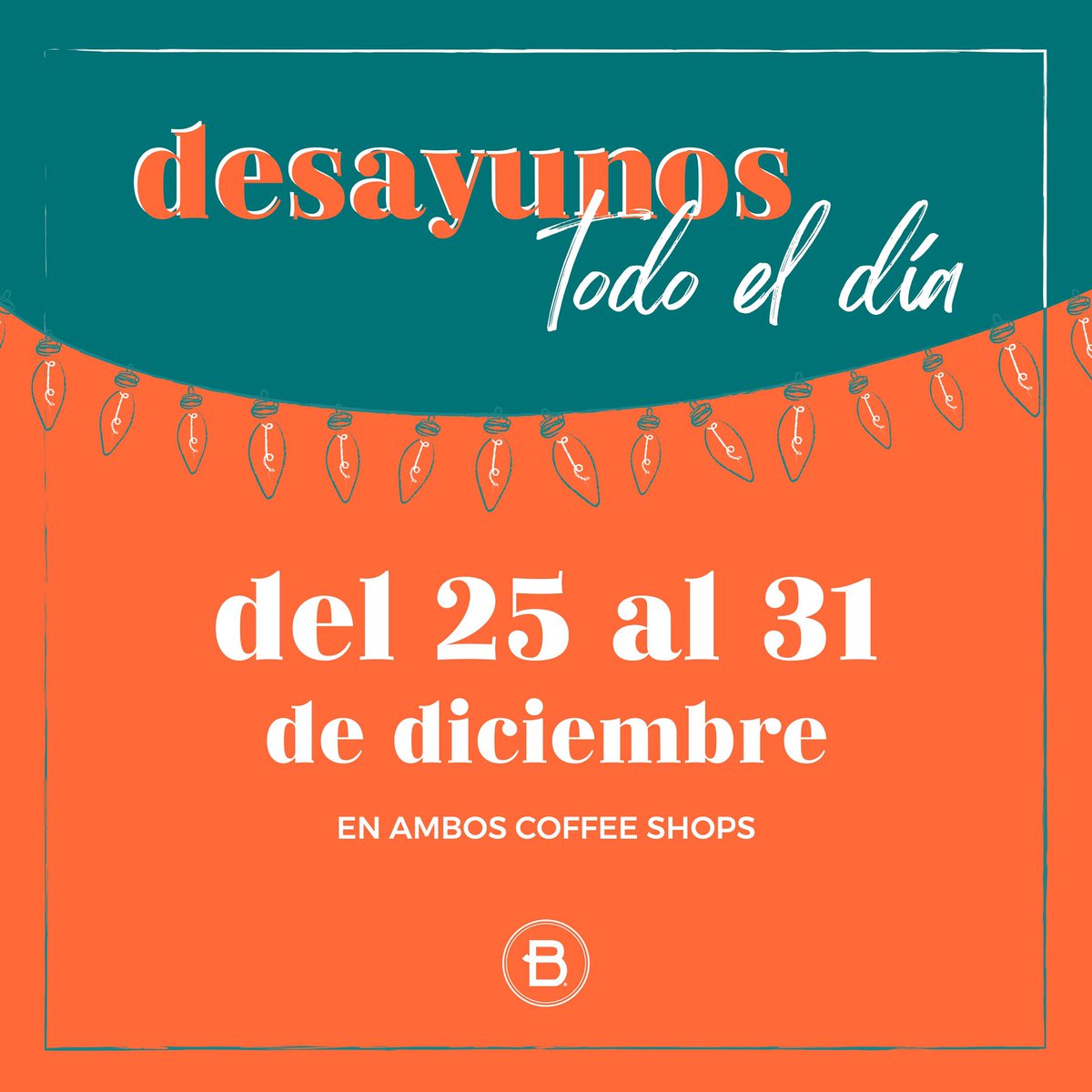 BiscuitFactory1's tweet image. ¡Feliz Navidad a todos!
En tu coffee shop favorito ya estamos listos para atenderte, y esta semana estaremos ofreciendo nuestros deliciosos desayunos todo el día. ¡Te esperamos!