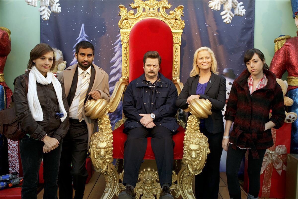 nocontextpawnee's tweet image. Wishing you all a very merry Christmas! 🎄