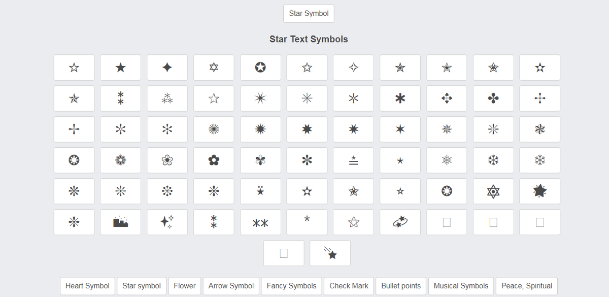 Copy and paste symbols (@SymbolCopy) on Twitter photo 2020-12-25 16:46