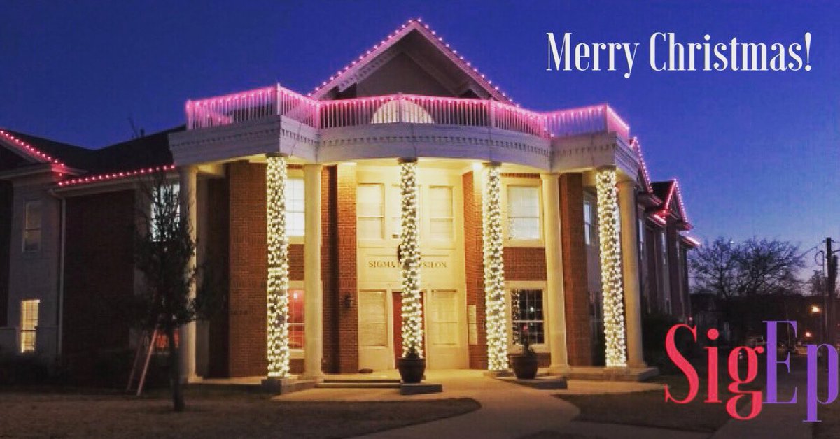 Merry Christmas and Happy Holidays from SigEp Texas Beta!