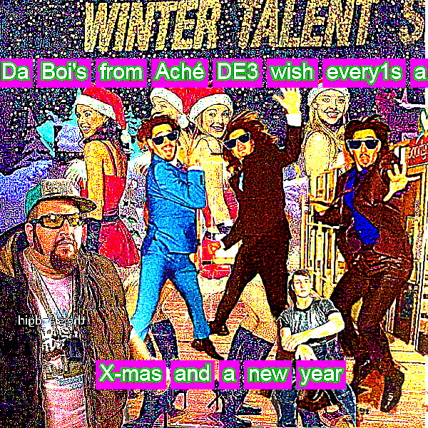 Ache_DE3's tweet photo. Ho Ho Ho 
WE know you havn;t heard from us ALL YEAR but we wanna let you know WE ARE ALIVE AND KICKING EVERYONE IN THE BALLS. except jesus cause you know it's xmas

#independentmusic #localmusicians #localmusicscene #FreePromo #instrumentalbass #postrockmusic #djentmetal https://t.co/Uw96LmB9pE