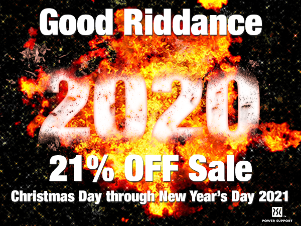 PowerSupportInt's tweet image. Good Riddance 2020 SAVE 21% online at Power Support 🎅 - Read the Newsletter for more savings. mailchi.mp/powersupportin…