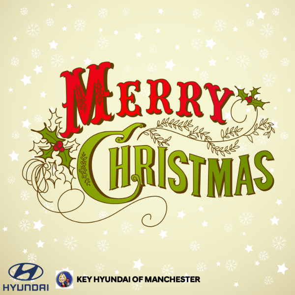 KeyHyundai's tweet photo. Wishing you all a Merry Christmas and Happy Holidays, from your friends at Key Hyundai of Manchester. https://t.co/IVwR5jjZT7