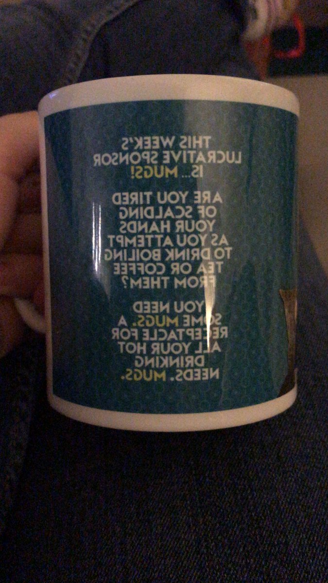 MissBee482's tweet photo. @IAmChrisRamsey @Rosemarino Hi Chris and Rosie, hope you and Robin are having a good Christmas! I was given a SMA Mug for Christmas but it’s been reversed! Will this be a collectors item?! 😂😂. Congratulations on your baby too! #shaggedmarriedannoyed #sma #merch https://t.co/cdBJCOlKBu