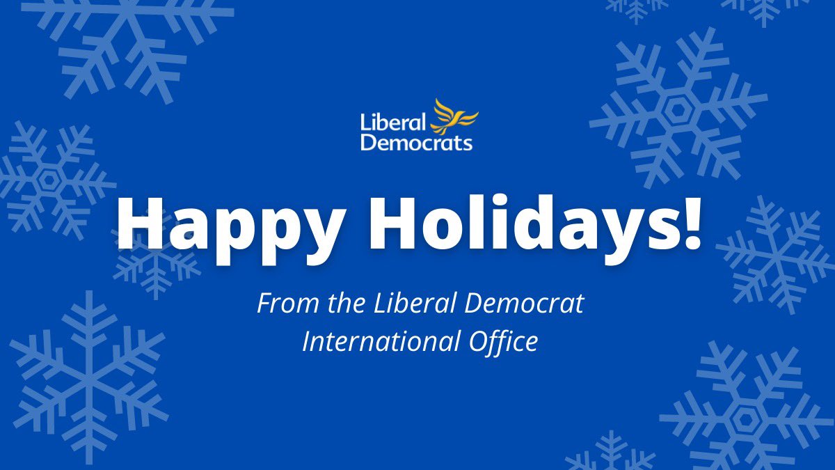LibDemInternat's tweet image. Wishing you all the best for 2021 🎄🌟