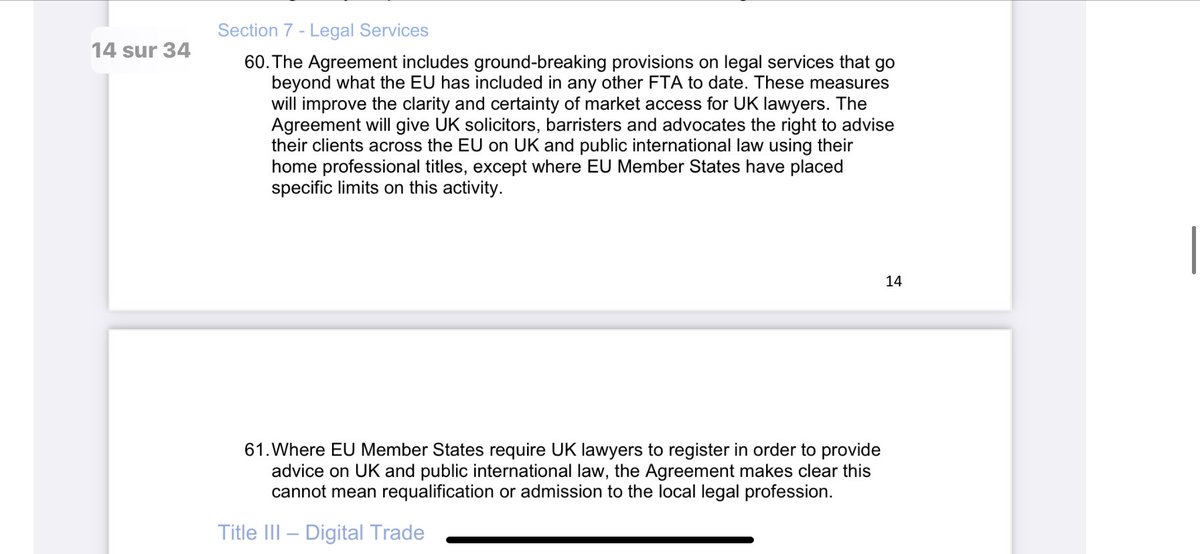 Ce que l’accord RU-EU prévoit pour les services juridiques @DBFBXL @CNBarreaux @Avocats_Paris @Conf_Batonniers
